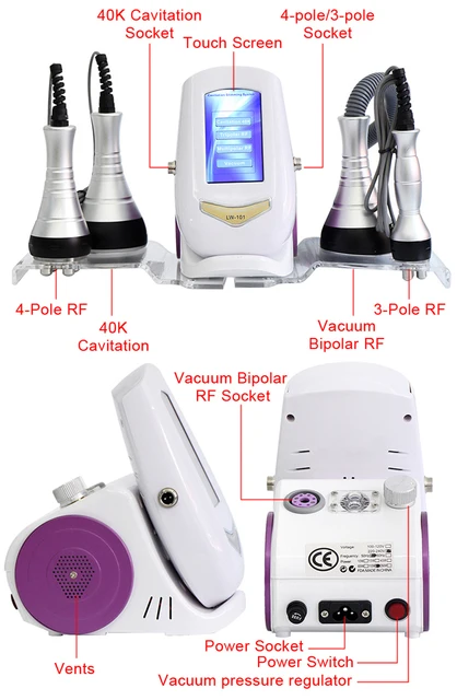 ボディ・フェイスケア 4D RF Ultrasound Device HexoBody™ Professional Ultrasonic Cavitation Device - Hexo