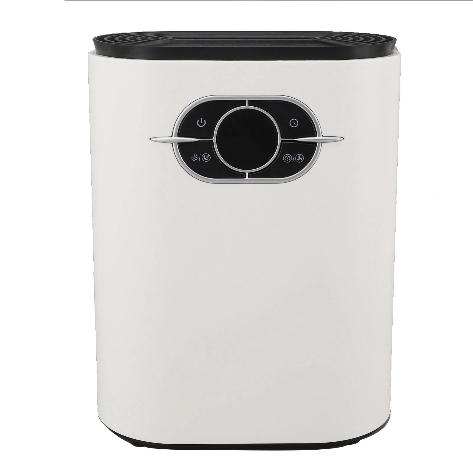 Small Quiet Dehumidifier, Sleep Mode Quiet 100-240V Efficient Basement Dehumidifier ABS 1.2L with Drain Hose for Bedroom