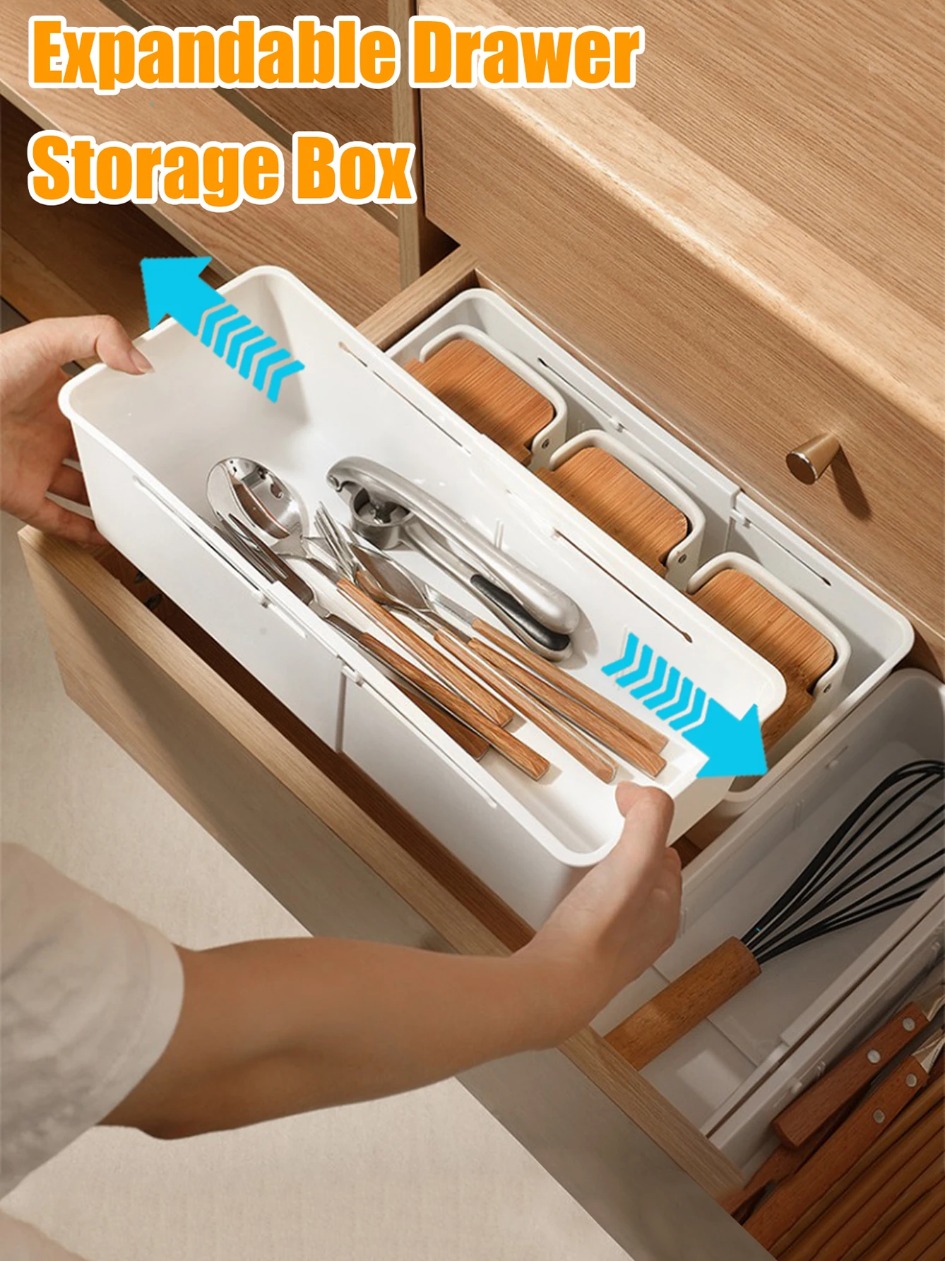 Versatile Adjustable Drawer Organizer