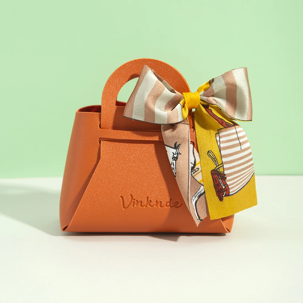 

Кожаная сумочка «сделай сам», свадебные сувениры, коробка с персонализированным логотипом, сумочка в форме кошелька для дня рождения, конфетная упаковка, подарок для гостей