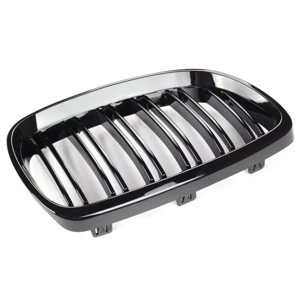 Voorbumper Nier Grill Voor Bmw E92 E93 M3 2006-2009 Gloss Black Dual Lijn Grille Auto Styling Racing roosters Vervanging Deel