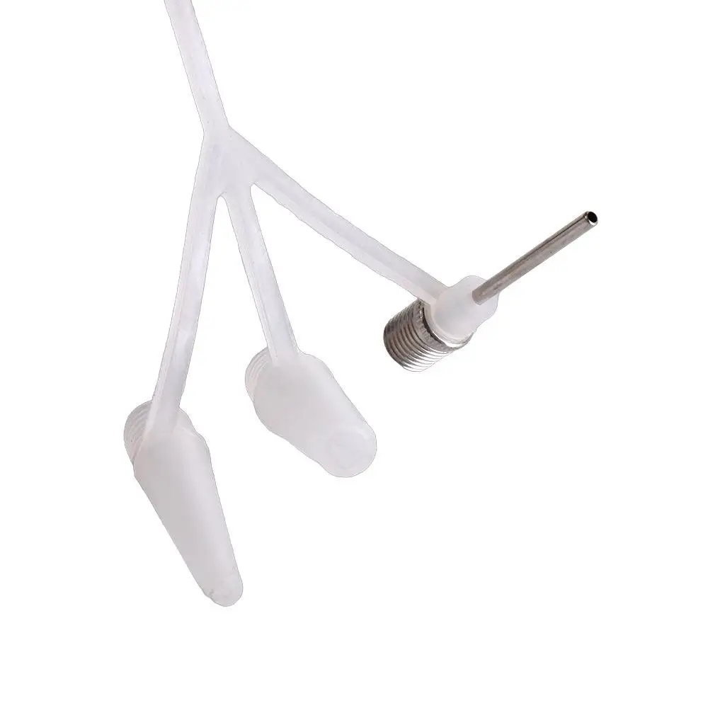 Description Picture 6 of itemLengthened Bicycle Pump Hose French Nozzles Anti-freeze Air Pump Connector 2 in 1 125cm Air Pump Extension Tube Hose Accessories