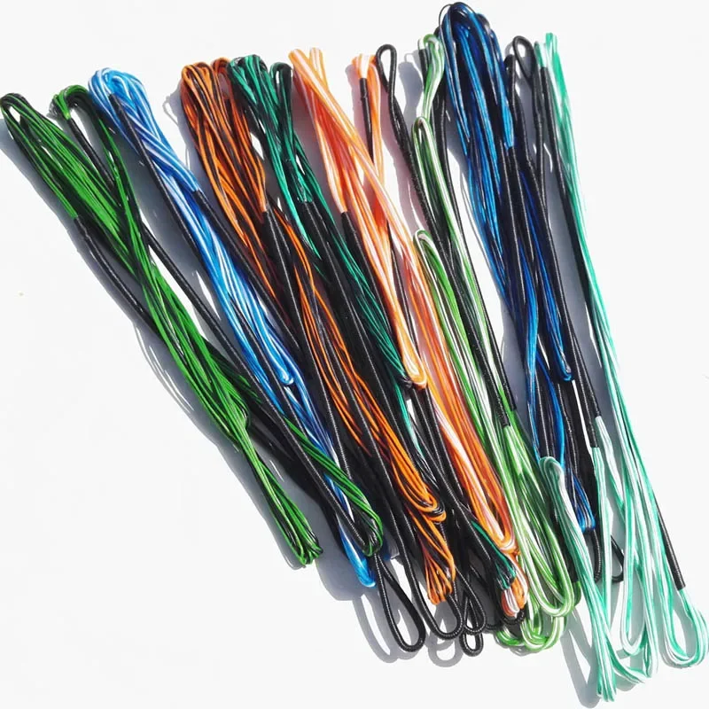 Archery Bowstring 16 Strands Replacement String for 60/62/66/68/70inch Traditional Recurve Longbow Hunting Target Shooting