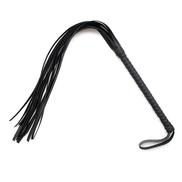 Fouet à Fessée En Cuir Avec Manche En Bois - Pagaie BDSM (Occasion)