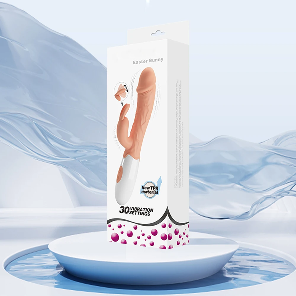 Realistic Dildo Vibrator With 30 Speed Settings For Women_voghion.com