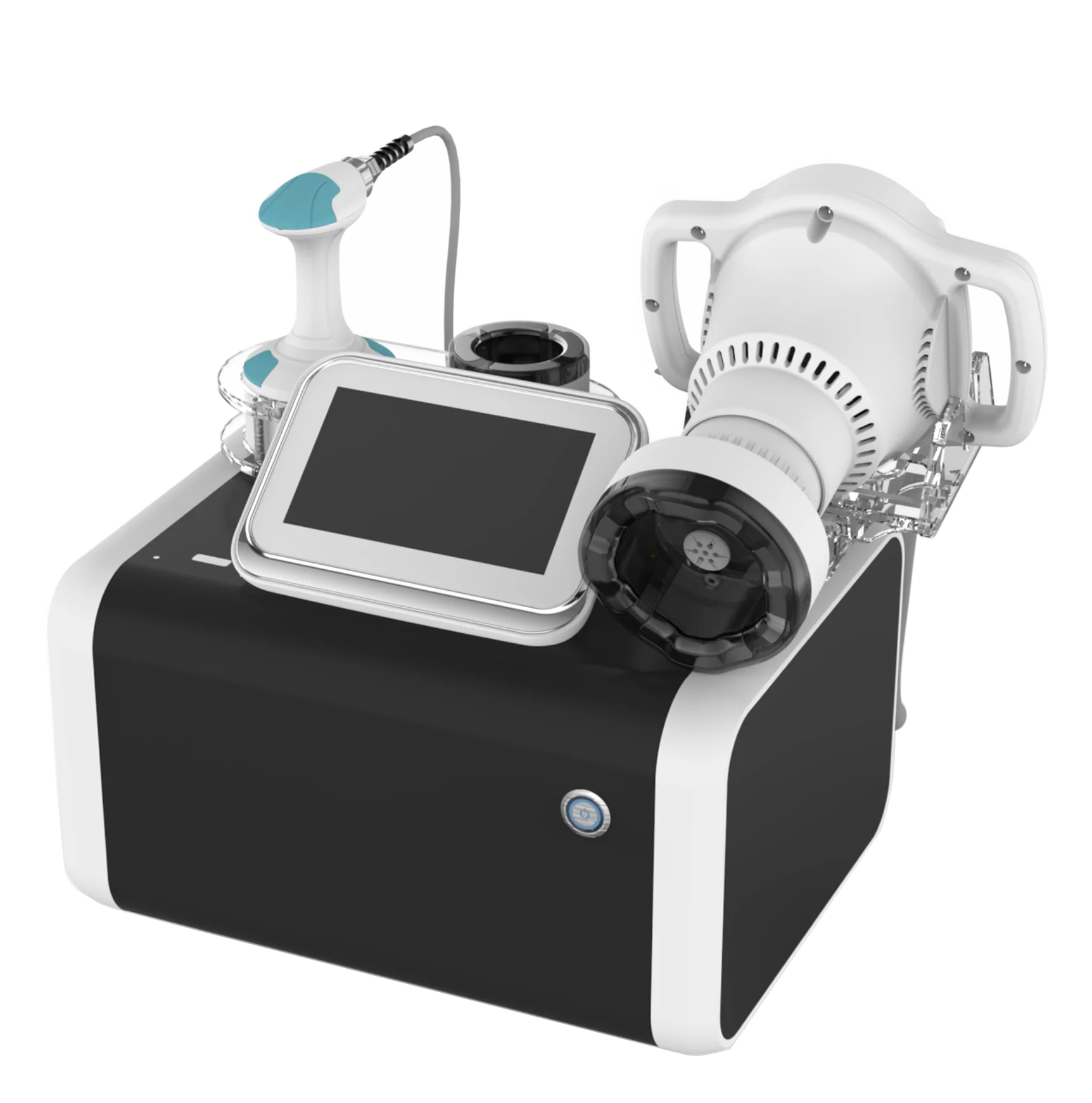V6 desktop body shaping machine Ems pulse massager heating scraping technique face slimming skin tightening weight loss targeted