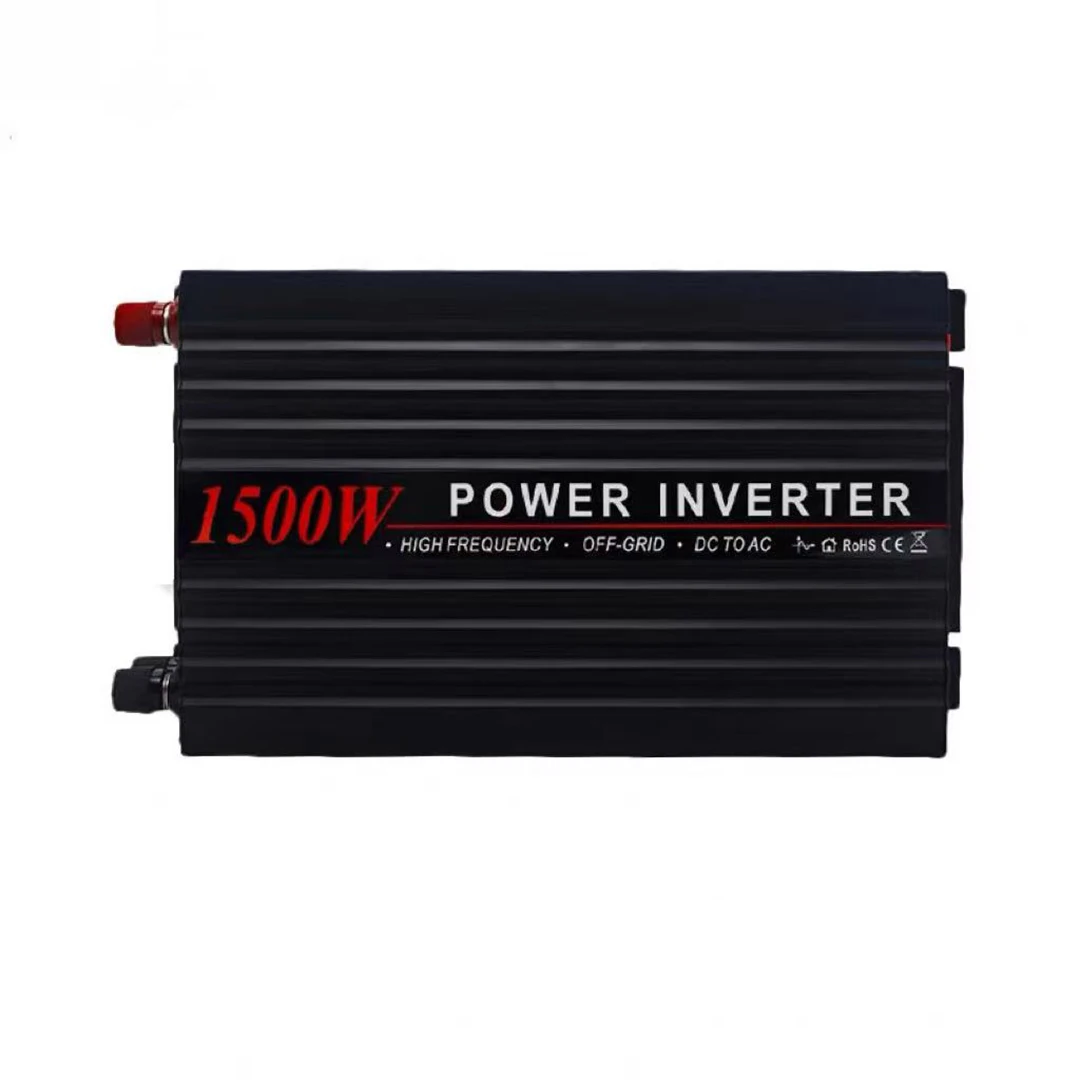 Pure Sine Wave Power Inverter DC12V/24V/48V 1500W Car Power Inverter Full Load E