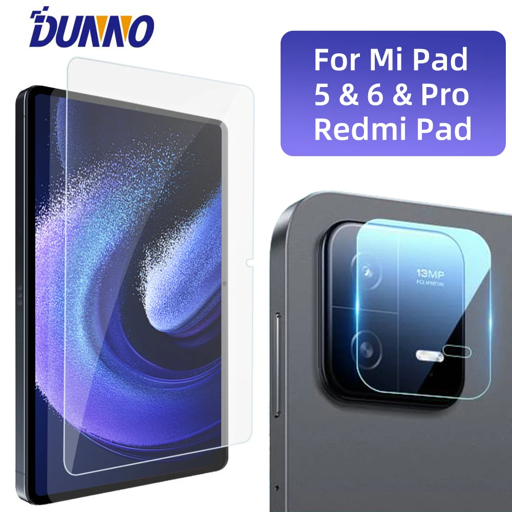 For Xiaomi Pad 6 / 6Pro Tempered Glass Screen Protector For Mipad 5 11inch Redmi Pad 10.6inch SE 11in HD Protective Tablet Film