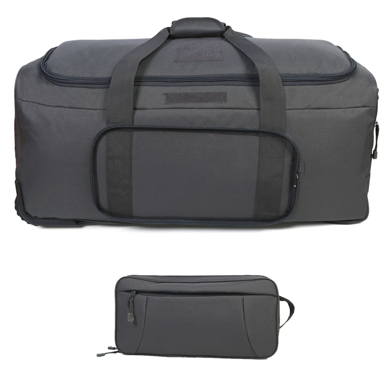 Large Capacity Folding Travel Bag Luggage Set Kitbag Wheeled Luggage