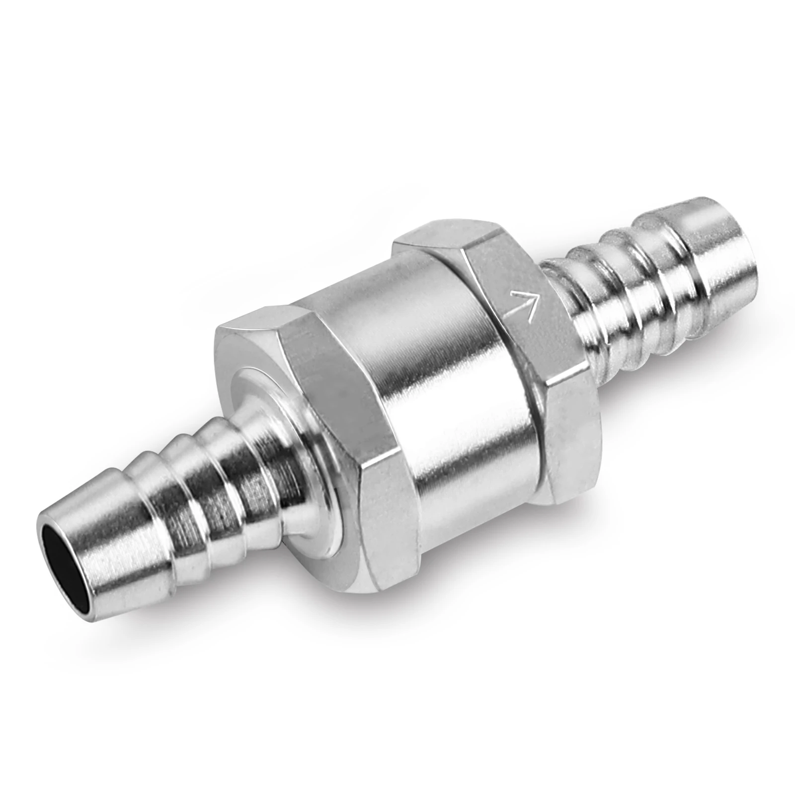5 PCS 3/8&rdquo; 10mm Non Return Check Valve Petrol Diesel One Way Valve Fit for Carburettor and Low Pressure Fuel Systems