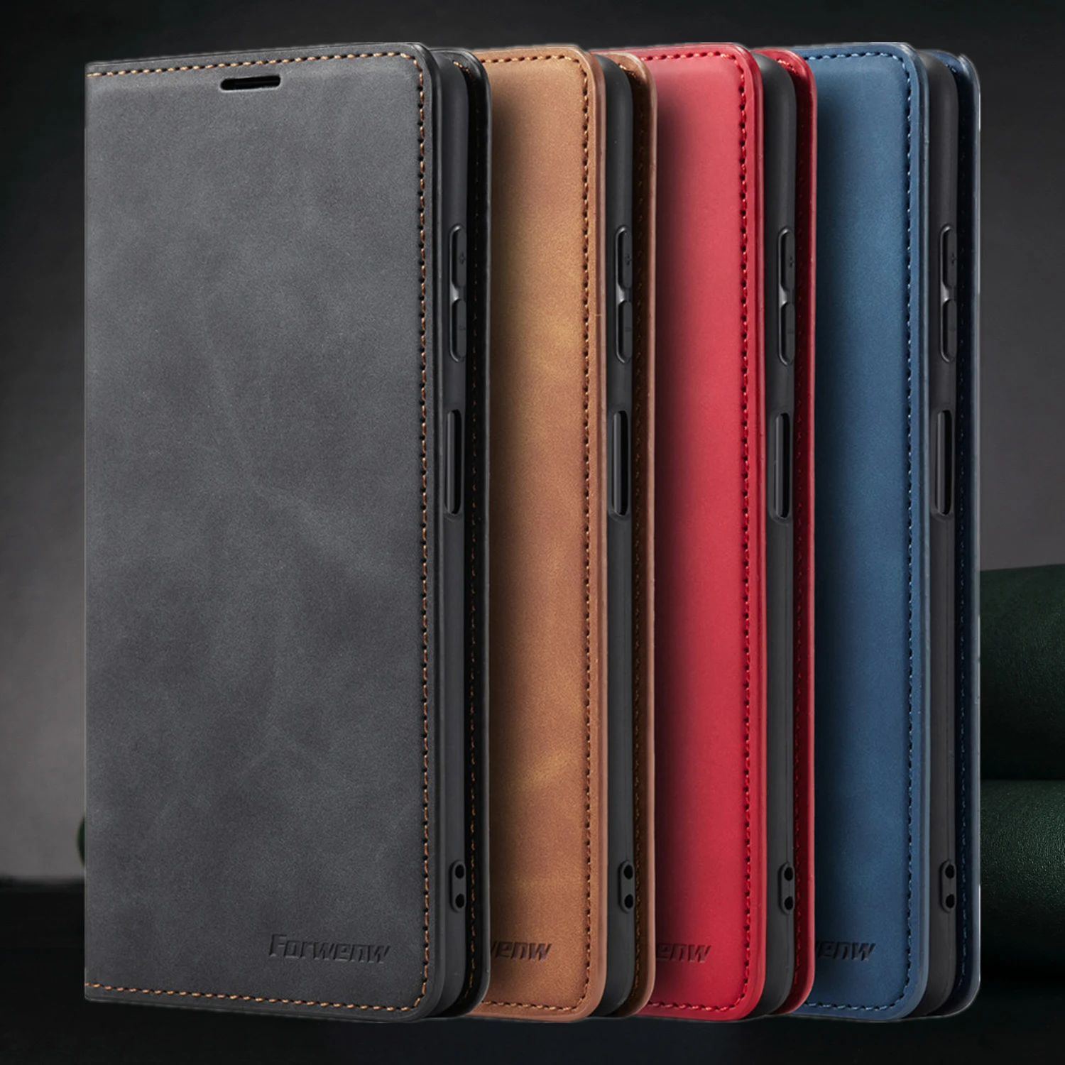 Premium Flip Leather Wallet Cover