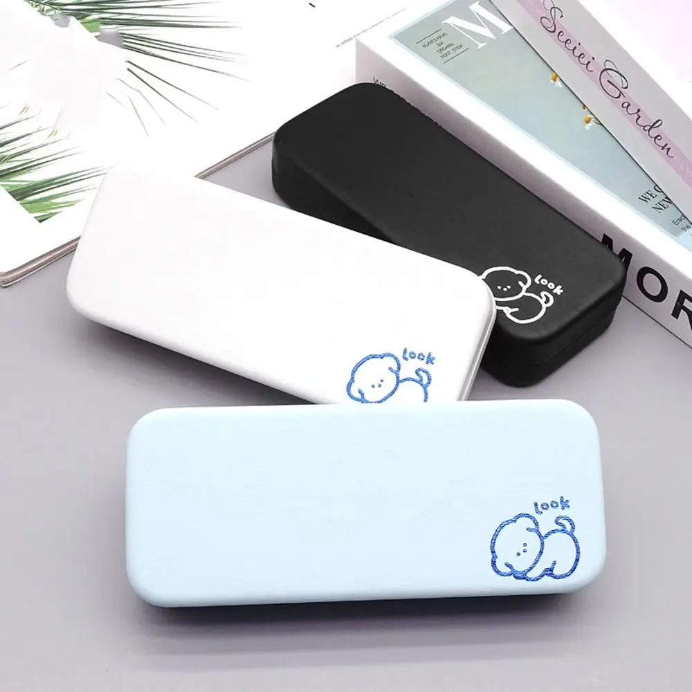 

Case Printed Glasses Protective Pouch Letter Eyeglasses Case Sunglasses Holder Metal Glasses Box Sunglasses Storage Bag