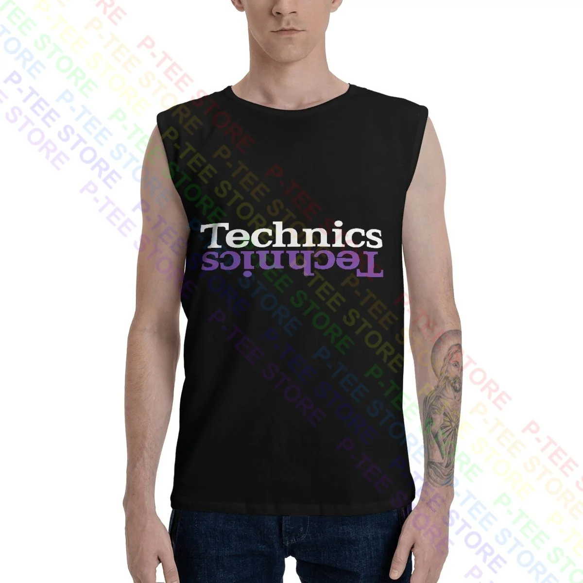 Technics Rane Vestax Serato Dj Hip Hop Shure Pioneer Numark Canotte Gilet Camicia Senza Maniche Top Classic