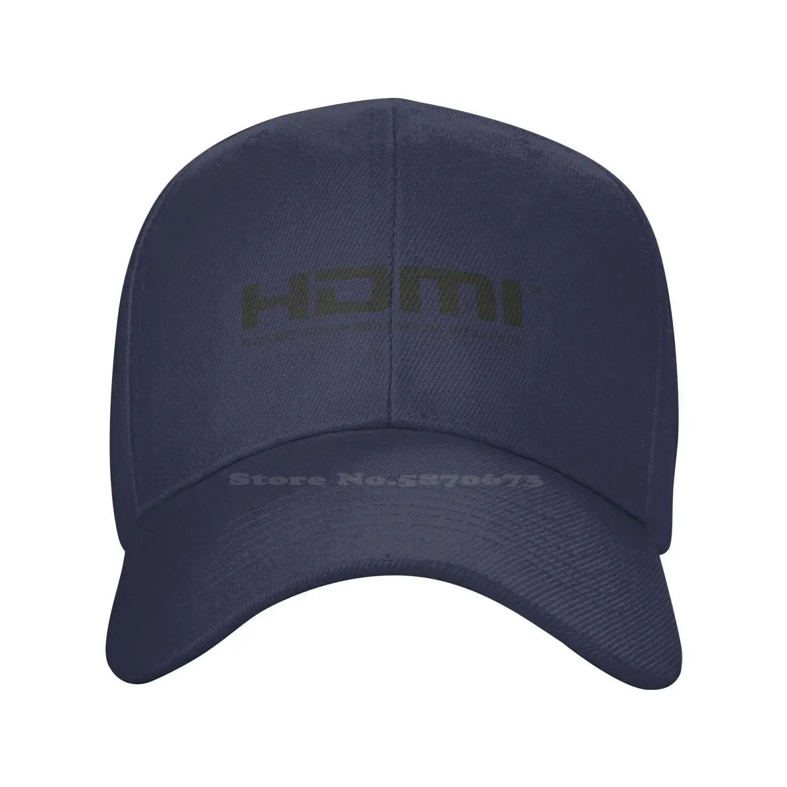 

Бейсболка из денима с логотипом HDMI