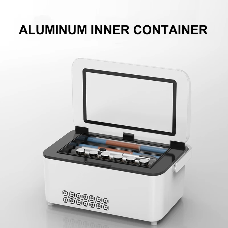 Caja de refrigeración de insulina pequeña para coche y hogar, refrigerador  portátil recargable, Mini nevera para medicamentos, pluma de inyección de  Auxin, gota de ojos - AliExpress