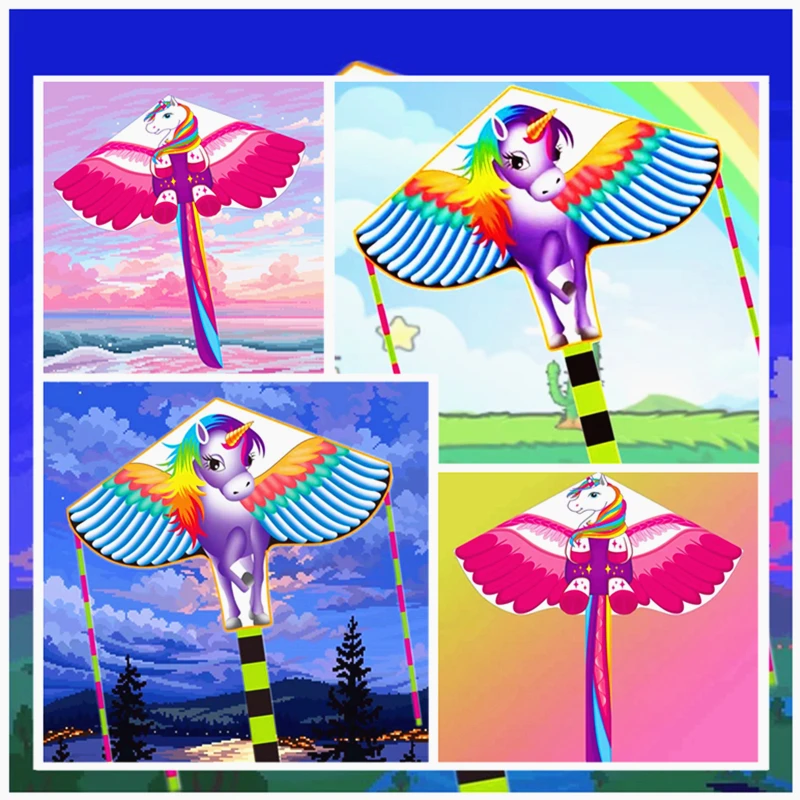 free shipping cartoon kites flying for children kites outdoor toys kids kite line weifang bird kite цена и фото
