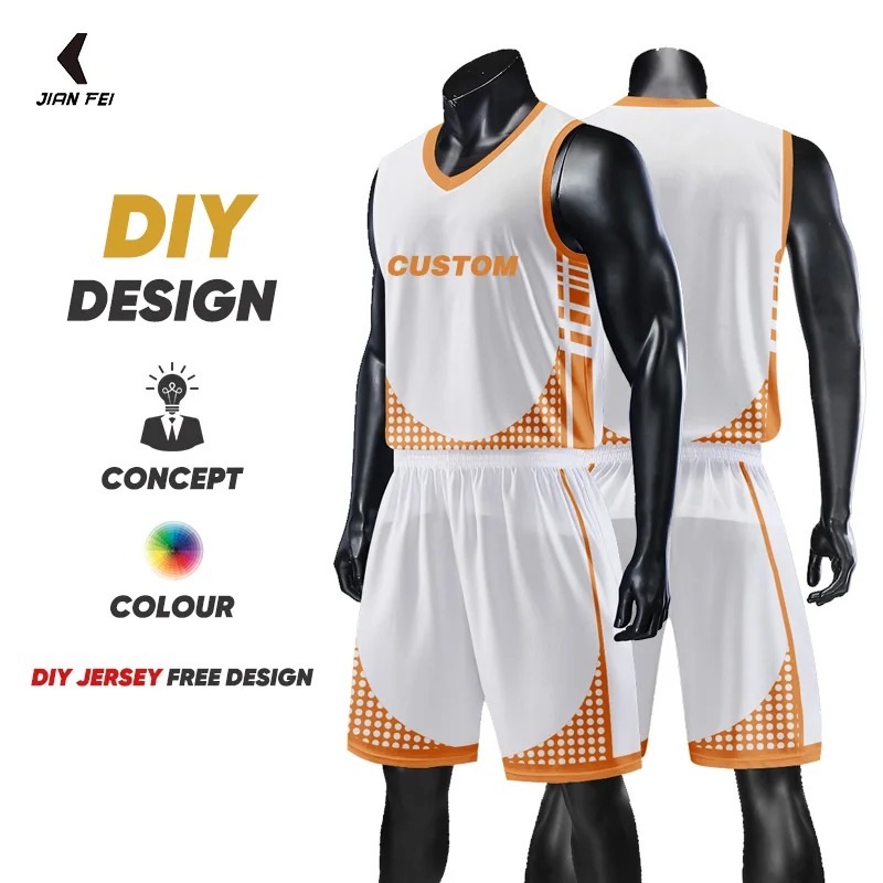 Adults Polyester Basketball Wear Cheap Mens Basketball Jersey Uniform Design Color Blue Plus Size Breathable Shirt ZL1426