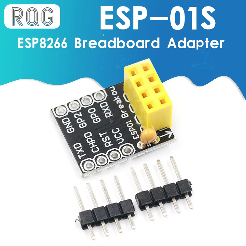 ESP 01 Esp8266 ESP 01S Model Of The ESP8266 Serial Breadboard Adapter