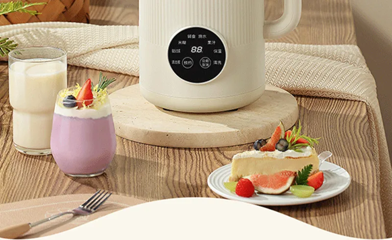 Description Picture 3 of item1200ml Soybean Milk Machine Multifunction Juicer Portable Blender Wall Breaking Machine Automatic Heat Home Soy Milk Maker 220V