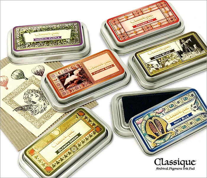 TSUKINEKO Classique Archival Pigment Ink Pad CQ Japan