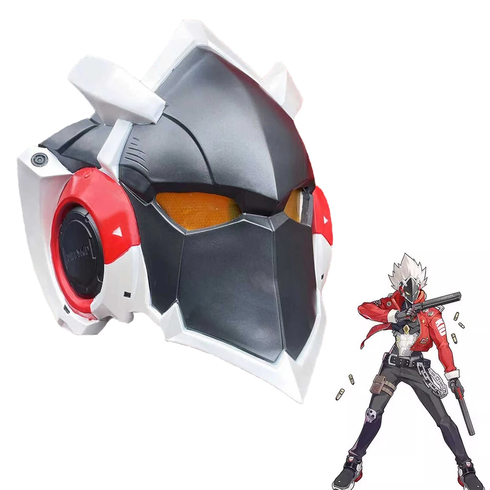 Gioco Zenless Zone Zero Billy The Kid Maschera LED per adulti Costumi