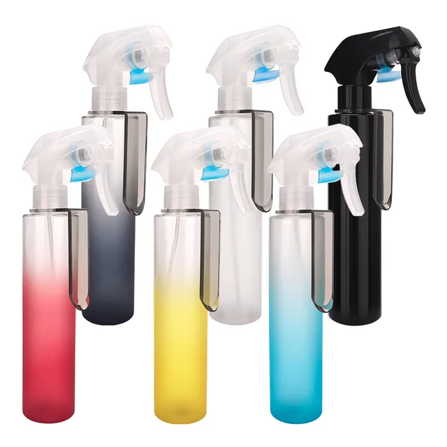 200ML Spray Bottle Portable Transparent Beauty Makeup Plastic Fine Mist Dispenser Bottle Salon Barber Hair Hairdressing Tools