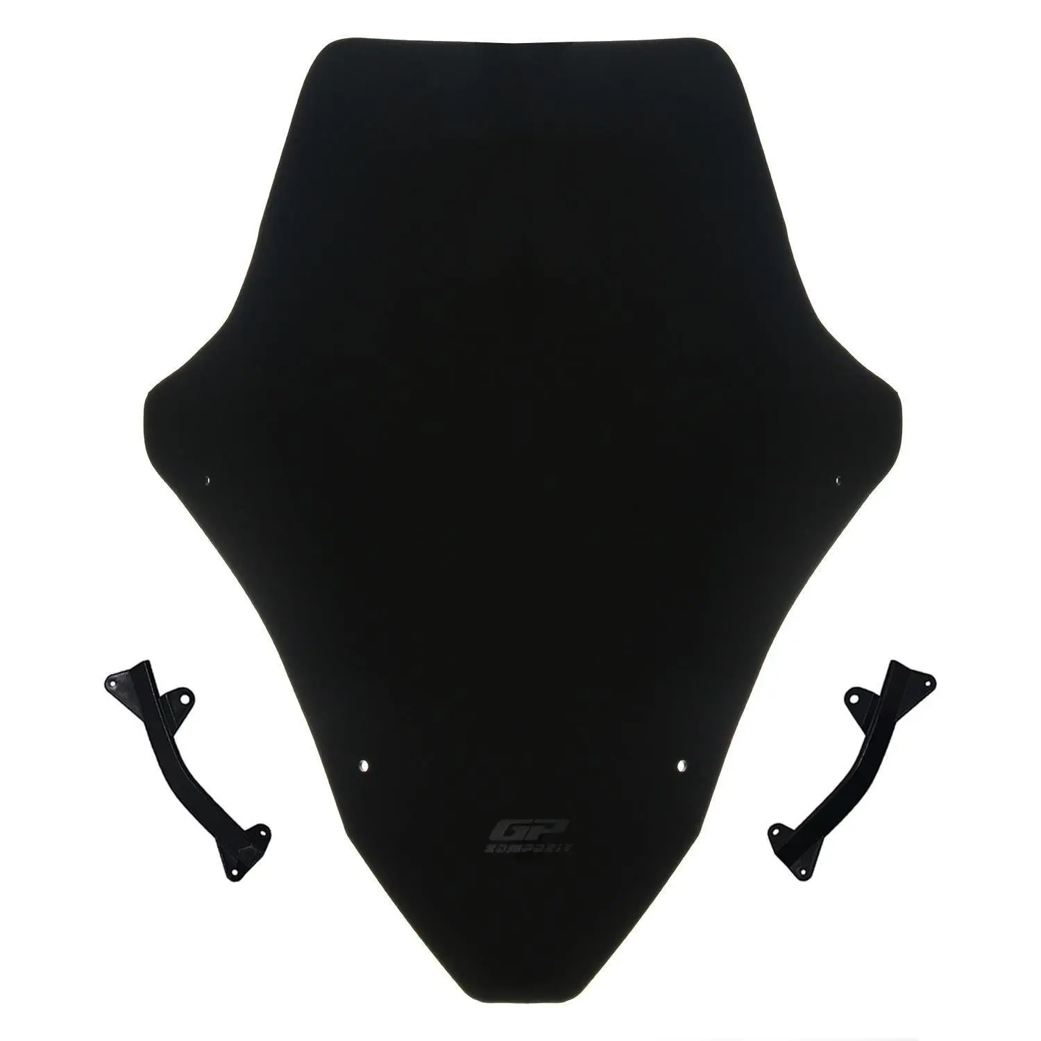 

GP Composite For PCX 125-150 2021-2022 Compatible Sports Windscreen Black 55 cm
