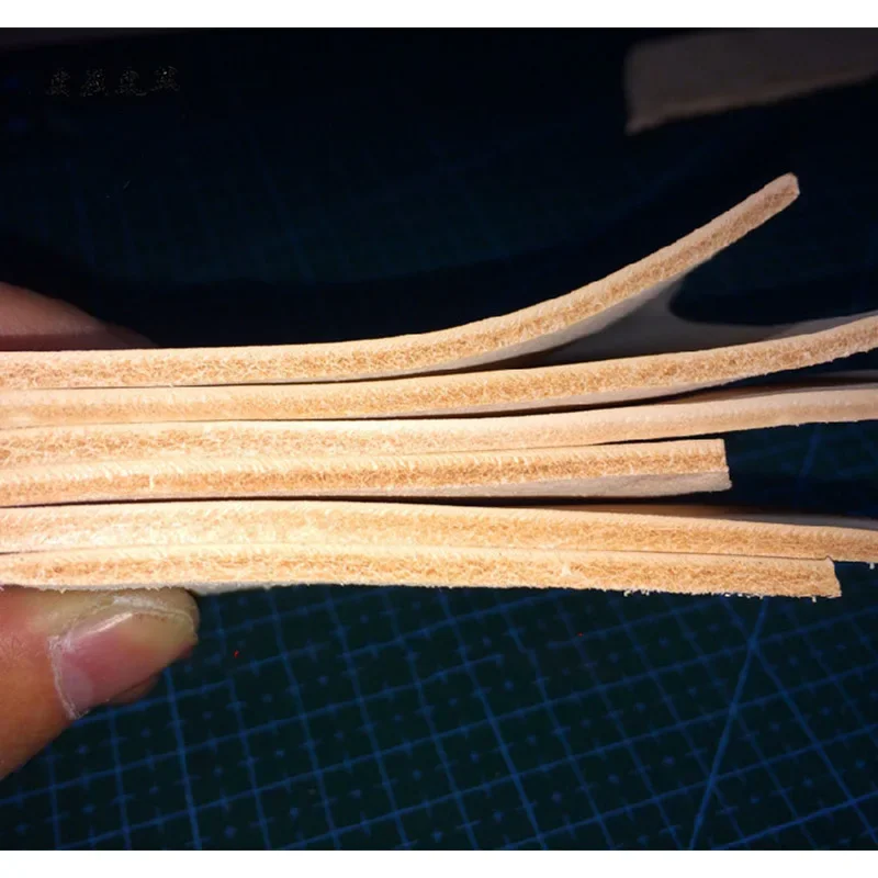 Leather Material Full Grain Vegetable Tanned Cowhide 3-4.0mm DIY