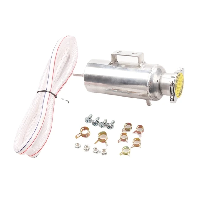 350ml Auto Überlauf Fangen Tank Kühler Kühlmittel Reservoir Kit Universal  aluminium legierung Expansion Tank Auto Modifikation zubehör - AliExpress