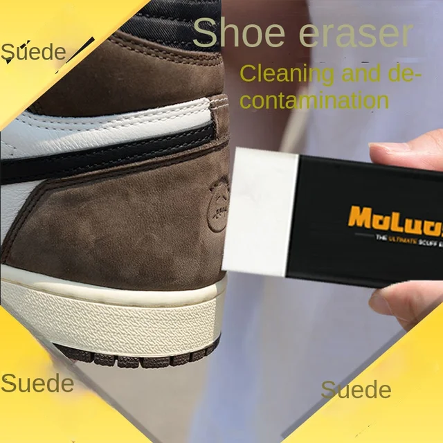 2Dcs Tisztító Radír Velúr Juhbőr Matt Bőr Szövet Cipő Gondozás Tiszta Kefék Gumi Fehér Cipők Csizma Tisztítószer - Image 3