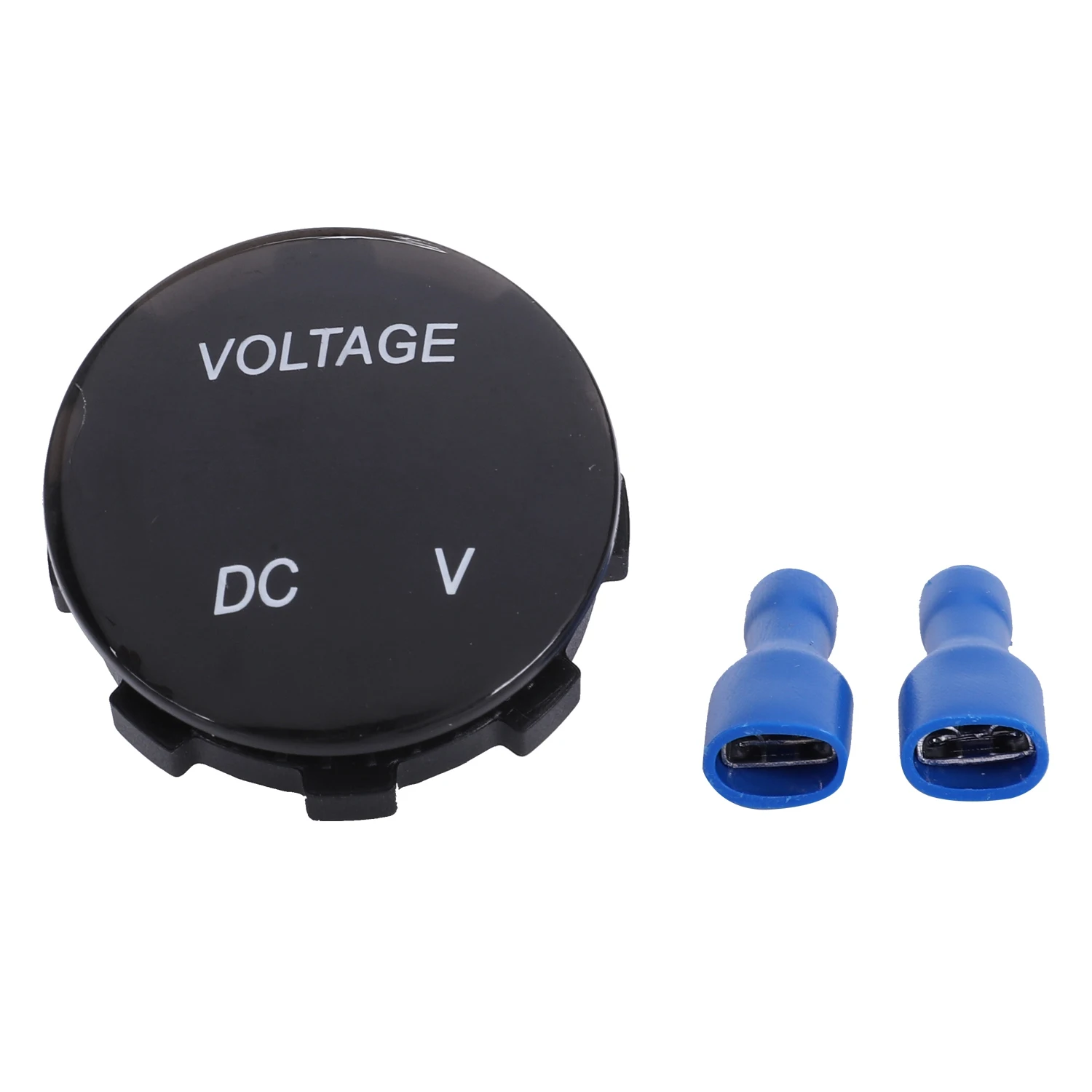 범용 디지털 모니터 전압계, 방수 전압 계량기, LED 블루, DC 12V-24V, 자동차 오토바이, 자동 트럭