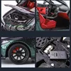 New 1:24 BMW M4 IM Supercar Alloy Muscle Car Model Sound and Light Pull Back Children's Toy Collectibles Ornaments Birthday Gift 2