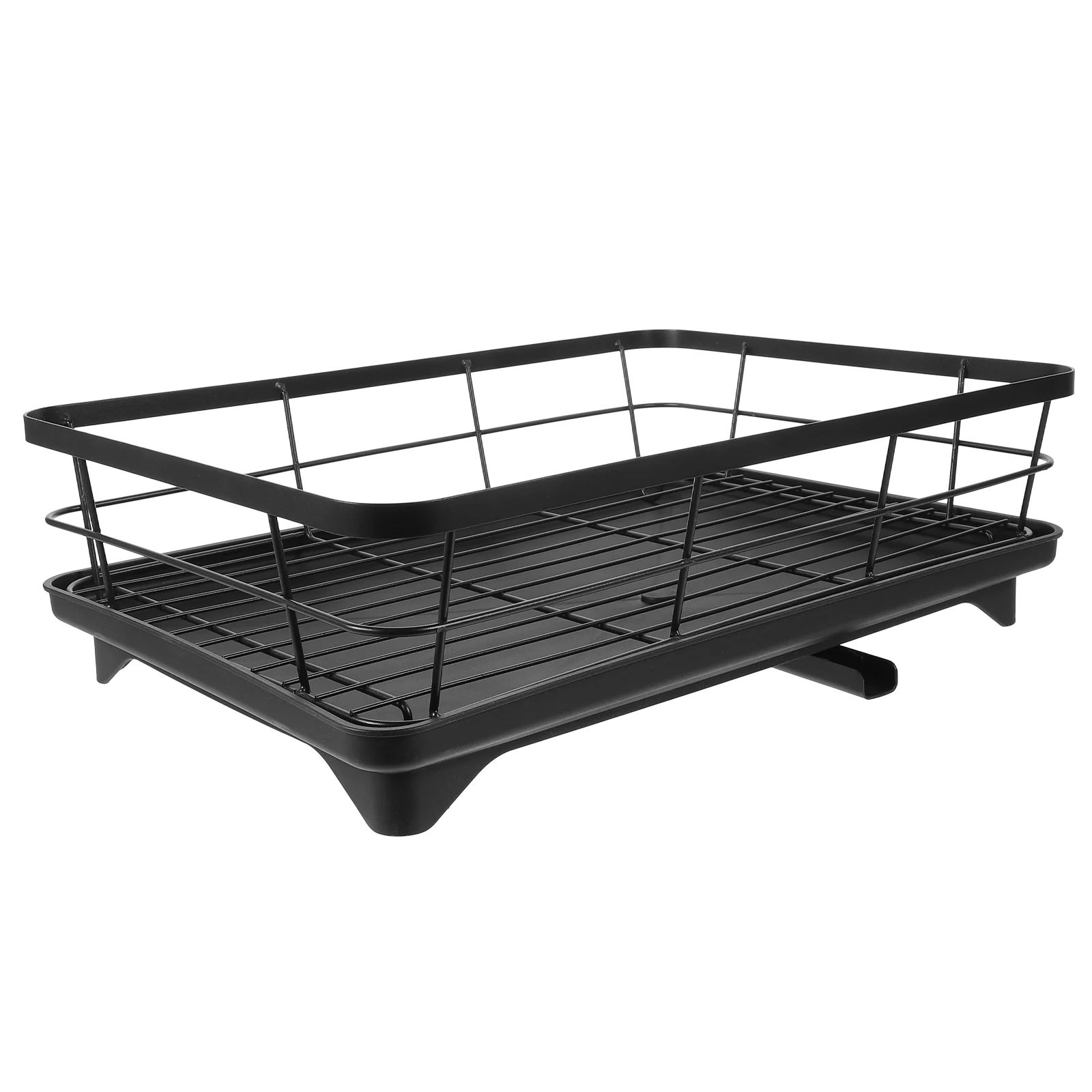 

Sink Storage Rack Clothes Drying Dish Drainer Large Iron Organizer Countertop Holder