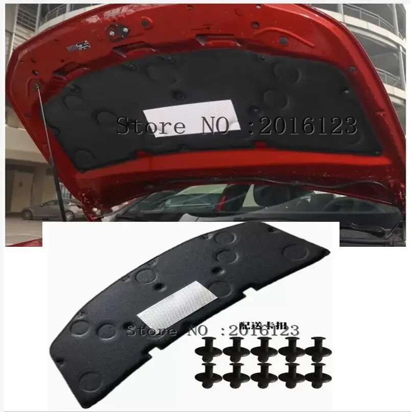 

2019 2020 2021 for Mercedes Benz A-Class W177 A180 A200 A45 Heat Sound Insulation Cotton Front Hood Engine Firewall Mat