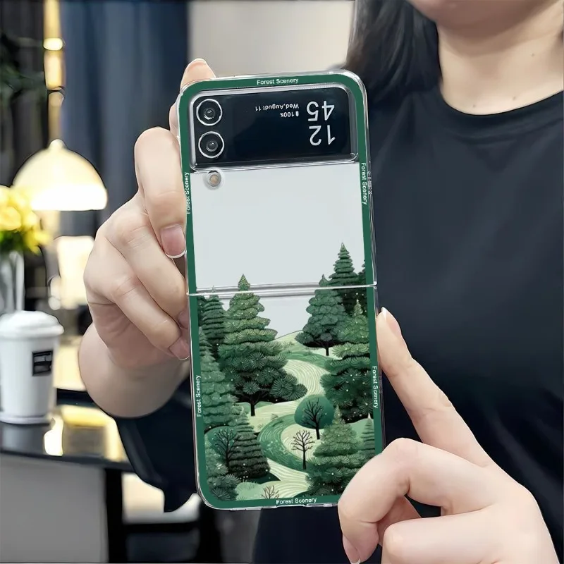 Winter Snow View House Shockproof Phone Case Cover