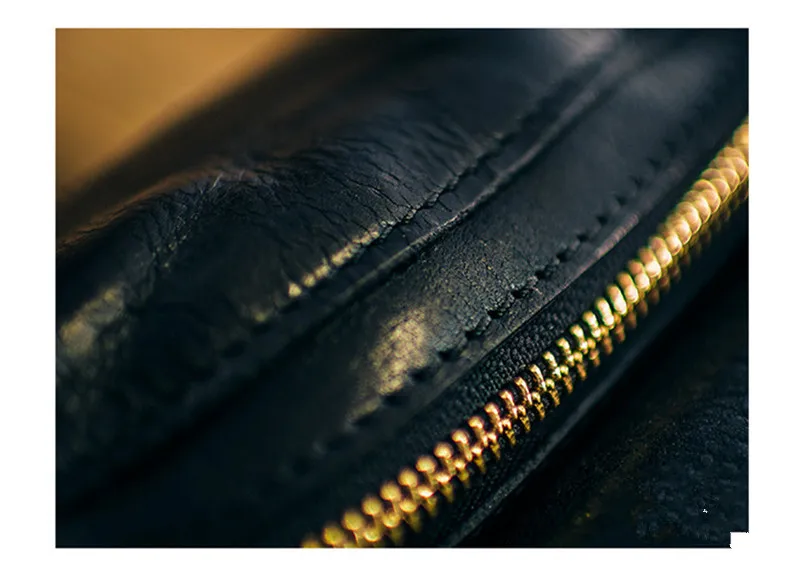 Fashion luxury genuine leather men small chest bag designer handmade high-quality natural real cowhide motorcycle crossbody bag