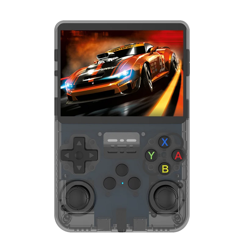 R36S 비디오 게임 콘솔, 64GB, 3.5 인치 IPS 스크린, 레트로 휴대용 게임 플레이어, 리눅스 시스템, 포켓 비디오 플레이어, 게임 플레이어 선물