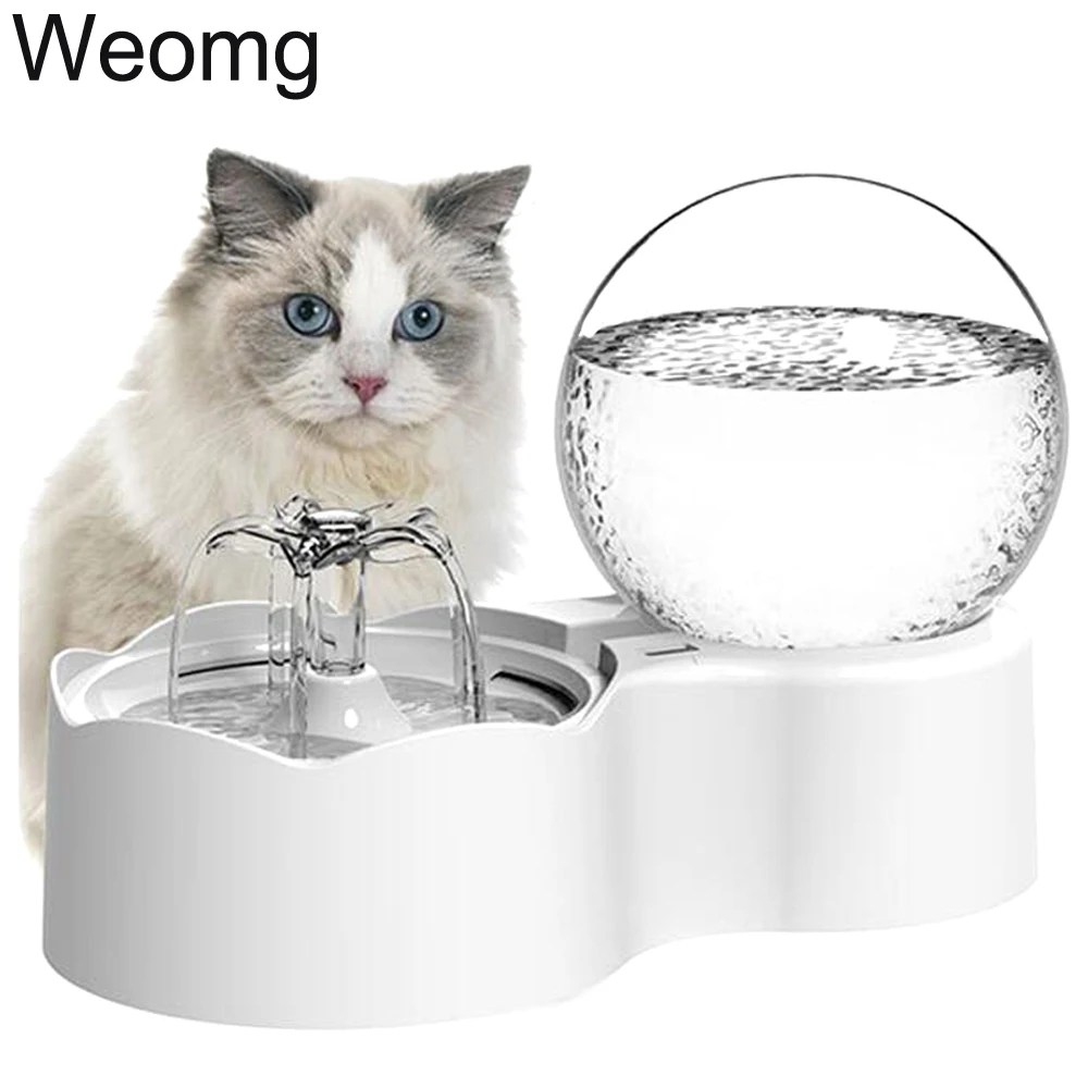 Tanio 2.3L automatyczna fontanna wodna dla kota z kranem dozownik sklep