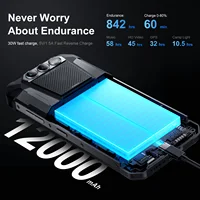 FOSSIBOT F106 PRO MTK G85 4G Android 14 15GB(8+7GB Extended) 256GB ROM Rugged Smartphone 12000mAh Battery 48MP Camera NFC - Image 4