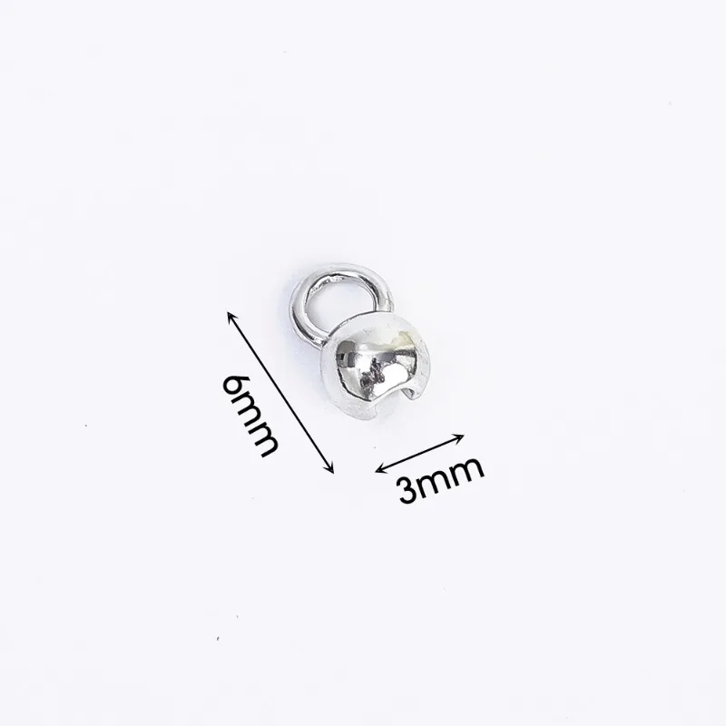 DIY Necklace Wrap Wire Connection Buckle Bracelet Bead Tip Chain Connector Jewelry End Link Button Ornament Coupling Lock Catch