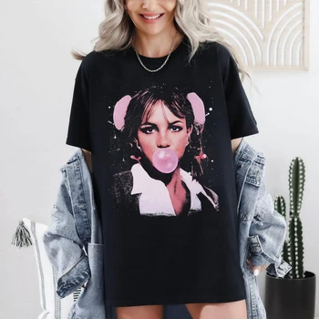 Britney Spears Vintage Style T-shirt Graphic Y2k Streetwear Funny Graphic Men Women Harajuku Retro 90s Streetwear Tee Tops 2026