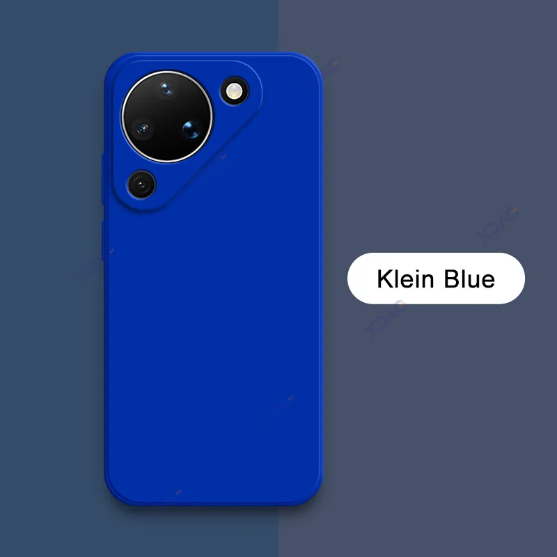 Luxury Dual Layer Cellphone Case with Lens Protection and Soft Square Liquid Silicone Design