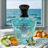 Parfum AFNAN Turathi 100ml pour homme, eau de parfum, collection de parfums aux notes d'agrumes, boisées, d'ambre, épicées, musc, vanille, parfum de luxe longue durée 1