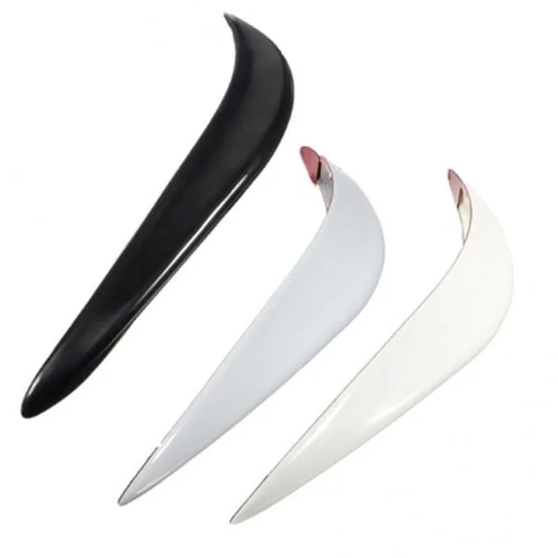 2Pcs Auto Car Front Rear Bumper Corner Guard Cover Anti-collision Strip Anti-Scratch Protector Decorative Modeling Accessories bumper corner protector,car bumper protector