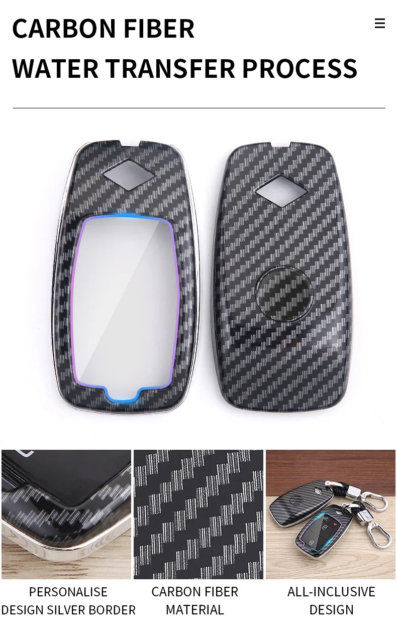 Custodia per Chiave/telecomando per Mercedes Benz E GLE Class A220 W213 E200 E300 E220 E320 E260 E43 accessori Auto - Sbe52ca0c0c3e429b85d40b19e2a58eb2r