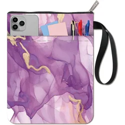 Elegant Purple Gradient Washable Fabric Book Protector Sleeve (AECH06 - 20311)
