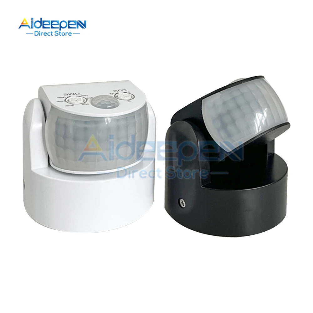 Outdoor Infrared Motion Sensor Light with Adjustable Timer and Wide-Angle Detection