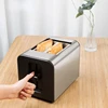 Toaster Household Breakfast Machine Small Baked Toast Sandwich Stainless Steel Toaster Hot Sandwich Maker  Bread Machine Maker 4