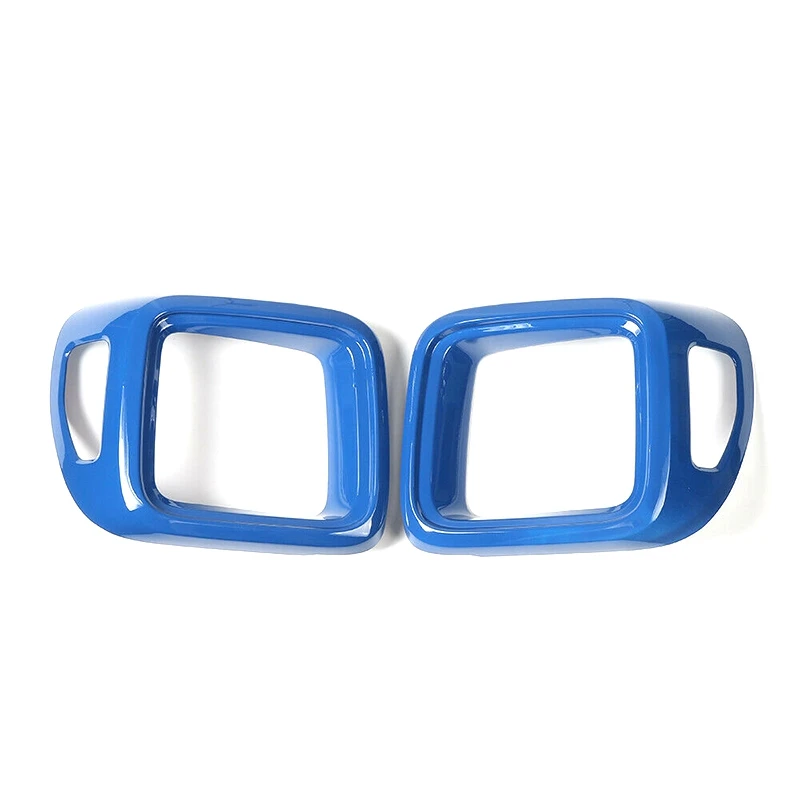 

Задняя крышка автомобиля, защитная задняя фара, декоративная отделка для Jeep Renegade 2016 2017 2018 (синяя)