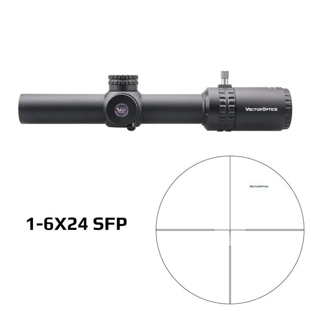 Vector Optics Grimlock LPVO 1-6x24 1-4x24 SFP Riflescope With Wide